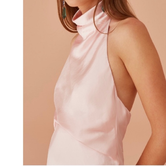 Keepsake The Label Manor Gown in Pale Pink Blush Color Size S US4 - Picture 3 of 3